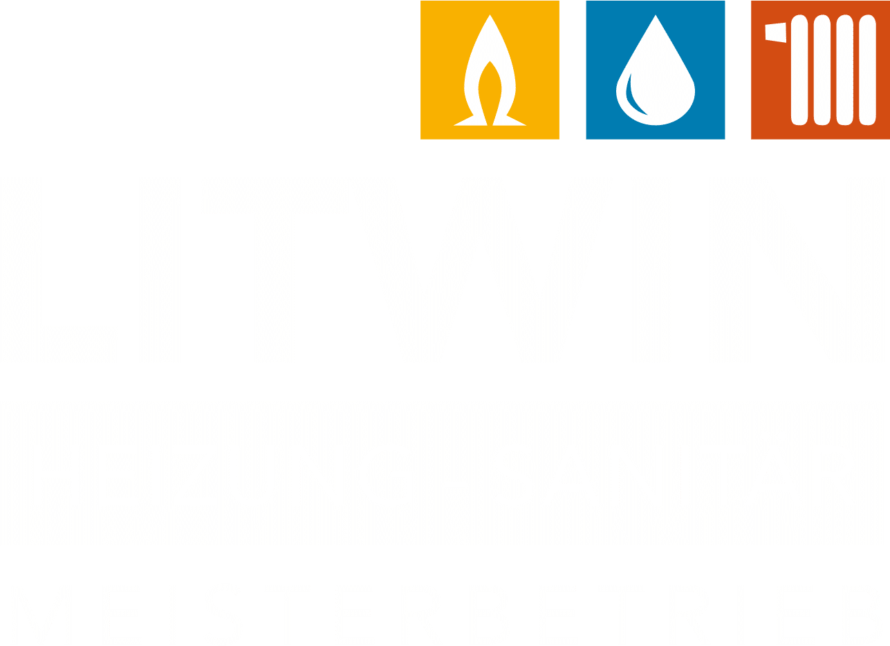 Litwin Heizung Sanitär GmbH Meisterbetrieb, Flamme, Wassertropfen, Heizkörper